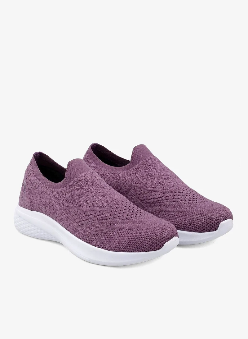 Bacca Bucci Purple WALKER Slip-On Walking Breathable Mesh Sports Shoes for Women | Best Price UAE